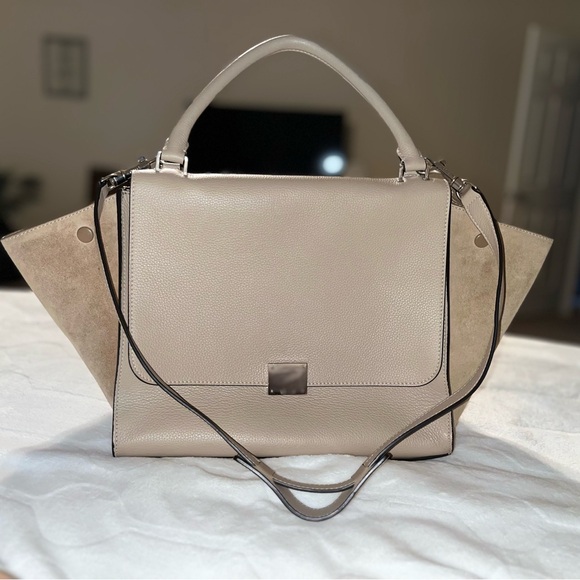 Celine Handbags - Celine Taupe Bag